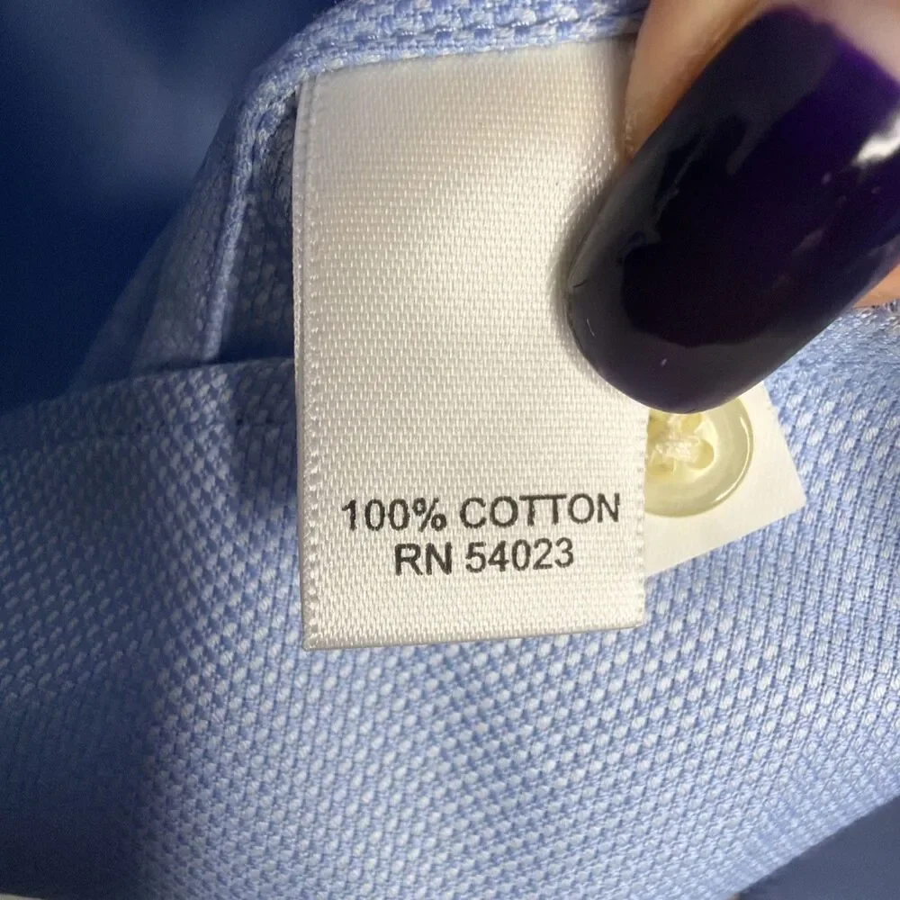 Banana Republic Egyptian Cotton Fitted Dress Shirt XL 17-17.5 French Cuff NWT